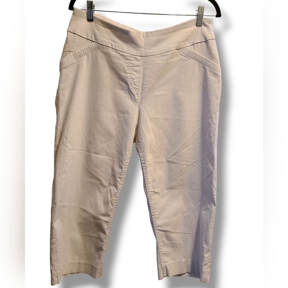 Pull-on capri pants 16W
